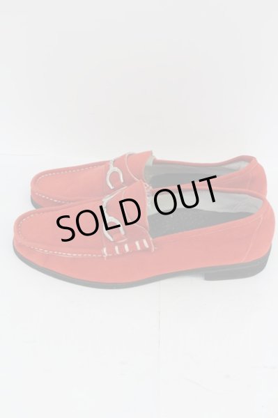 画像3: GOSTAR DE FUGA シューズ.Intelligence スウェードビットローファー /レッド/43 T-22-06-29-031-GO-sho-KN-ZT1000 (3)