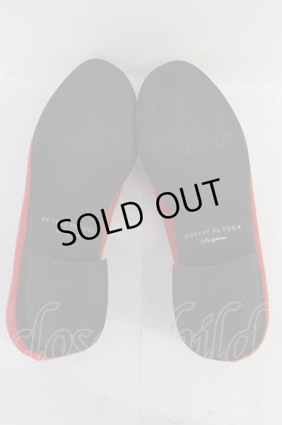 画像4: GOSTAR DE FUGA シューズ.Intelligence スウェードビットローファー /レッド/43 T-22-06-29-031-GO-sho-KN-ZT1000 (4)