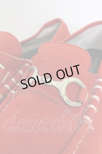 画像6: GOSTAR DE FUGA シューズ.Intelligence スウェードビットローファー /レッド/43 T-22-06-29-031-GO-sho-KN-ZT1000 (6)