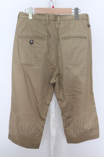 画像5: MENTAL(清春) パンツ.タックショートチノ /ベージュ/00 O-22-06-30-048-ET-pa-YM-ZT322 (5)
