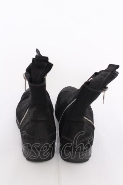 画像2: 【WINTERセール】DIESEL ブーツ.ZIP-ROUND【現在買取対象外】 /ブラック/表記なし T-22-07-01-006-DI-sho-KN-ZT-S001