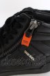 画像7: DIESEL スニーカー.ジップディテールレザーハイカット【現在買取対象外】 /ブラック/EUR43 T-22-07-01-008-DI-za-KN-ZT1000 (7)