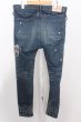 画像3: OVERDESIGN パンツ.POSER SKINNY ”ROCKSTAR” /インディゴ/W34 O-22-07-04-037-ET-pa-YM-ZT337 (3)