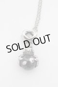 【SALE】NieR CLOTHINGネックレス.ブラックフェイス /ブラックｘシルバー/ O-22-07-07-078-SE-za-YM-ZT412
