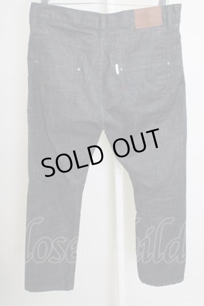 画像2: Zero by TORNADO MART パンツ.ハイパーデニムクロップド /ブラック/L T-22-07-13-019-Ze-pa-KN-ZT287 (2)