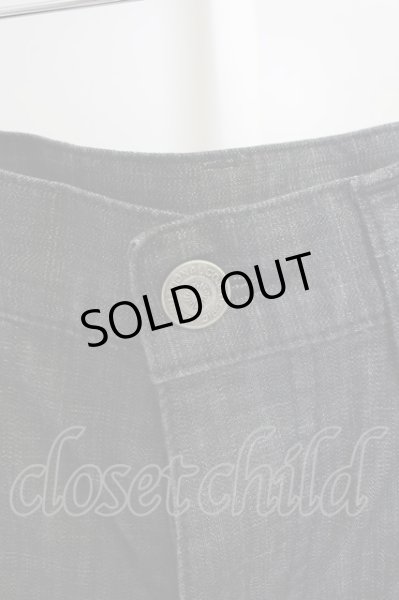 画像3: Zero by TORNADO MART パンツ.ハイパーデニムクロップド /ブラック/L T-22-07-13-019-Ze-pa-KN-ZT287 (3)