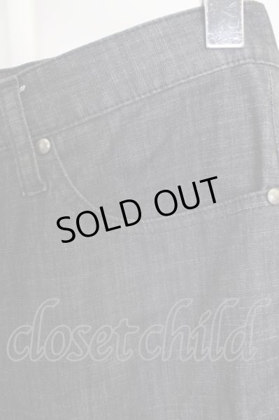 画像4: Zero by TORNADO MART パンツ.ハイパーデニムクロップド /ブラック/L T-22-07-13-019-Ze-pa-KN-ZT287 (4)