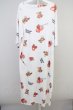 画像2: TRAVAS TOKYO Tシャツ.Strawberry bear relax dress/ルームウェアワンピース /ホワイト/F T-22-07-13-004-TR-sh-KN-ZT287 (2)