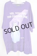 【SALE】MILKBOY Tシャツ.HEAVEN CLOWN TEE /パープル/XL T-22-07-13-006-MI-ts-KN-ZT287
