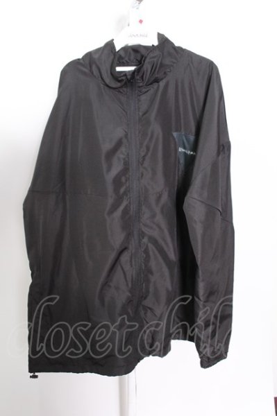 画像3: KMK(KINGLY MASK) ジャケット.バックパッチウインドブレーカー /ブラック/F O-22-07-18-007-KM-ja-YM-ZT358 (3)