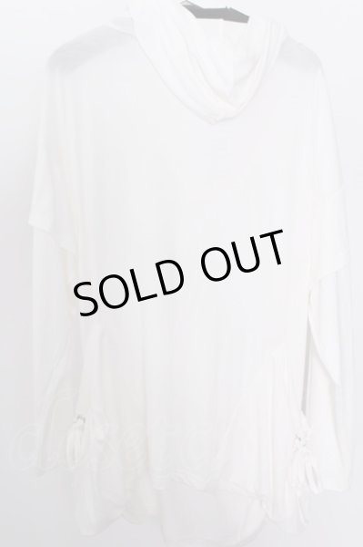 画像3: Alleglo パーカー.ドレープカットソー /ホワイト/F O-22-07-18-023-ET-to-YM-ZT359 (3)