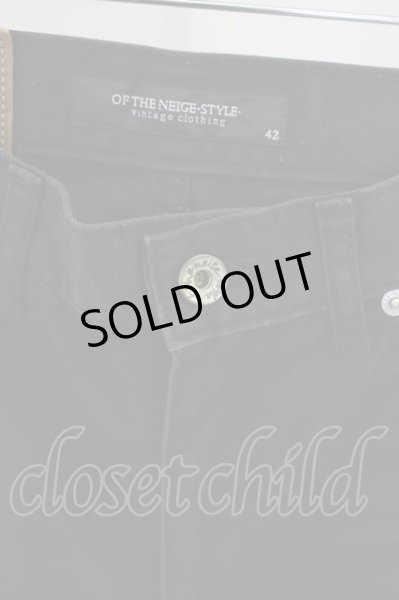 画像3: OF THE NEIGE STYLE パンツ.High densityクロップド【現在買取対象外】 /ブラック/44 T-22-07-22-018-OF-pa-NA-ZT288 (3)