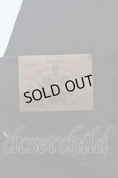 画像8: OF THE NEIGE STYLE パンツ.High densityクロップド【現在買取対象外】 /ブラック/44 T-22-07-22-018-OF-pa-NA-ZT288 (8)