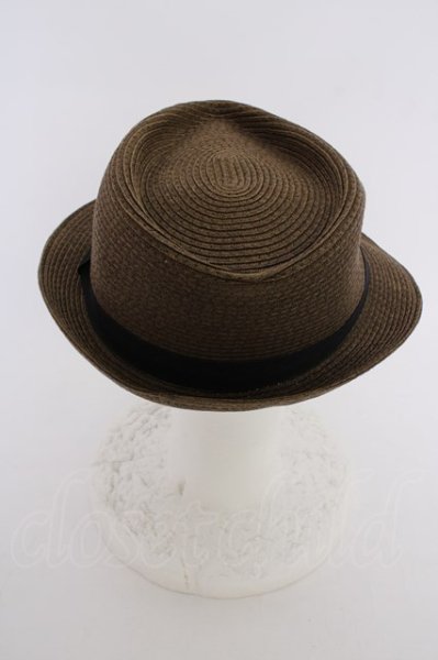画像2: VANQUISH ハット.ストロー /ブラウン/- T-22-07-22-023-VA-za-NA-ZT133 (2)