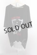 BLACK HONEY CHILI COOKIE（Roen） Tシャツ.B.H.C.C JIM MORRISON /ブラック/4 O-22-07-24-050-BL-ts-YM-ZT115