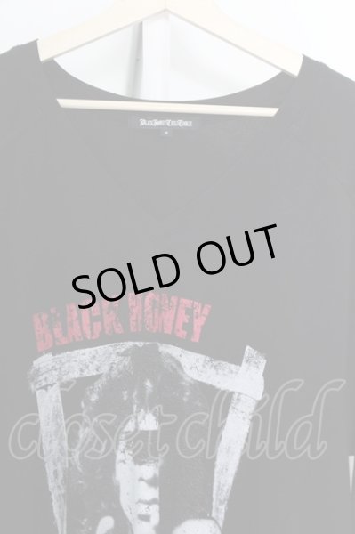 画像2: BLACK HONEY CHILI COOKIE（Roen） Tシャツ.B.H.C.C JIM MORRISON /ブラック/4 O-22-07-24-050-BL-ts-YM-ZT115 (2)