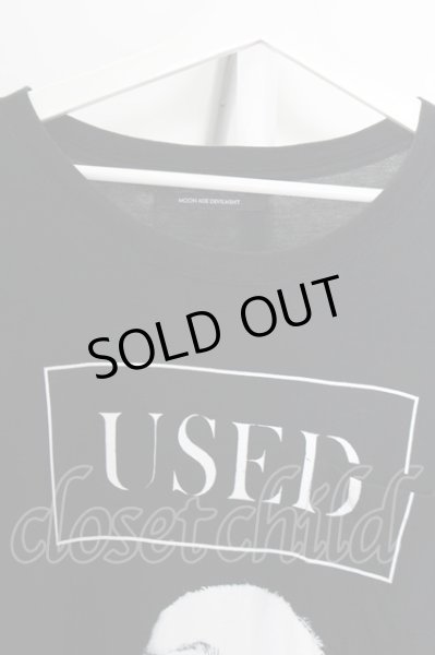 画像2: Moonage Devilment(清春) Tシャツ.USED /ブラック/44 O-22-07-24-052-Mo-ts-YM-ZT447 (2)