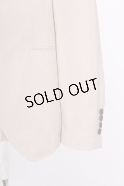 画像3: GOSTAR DE FUGA ジャケット.リネンライクポリエステルテーラード'20SS /ベージュ/48 O-22-07-24-007-GO-ja-YM-ZT386 (3)