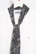 画像2: BUFFALO BOBS シャツ.TIE A TIE-LACE(タイアタイ レース)スカーフ付サテンとろみ /ホワイト/1-2 O-22-07-24-014-BU-sh-YM-ZT446 (2)