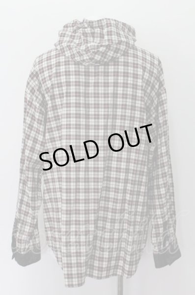 画像3: MILK BOY シャツ.グリッターチェックフーディー /アイボリー/ O-22-07-27-048-ET-sh-YM-ZT472 (3)