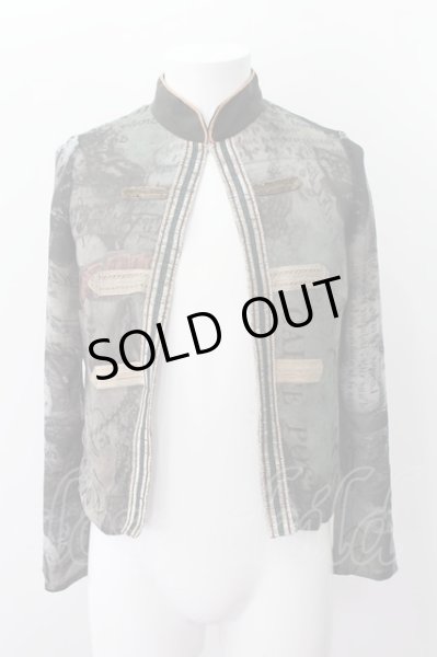 画像2: SHARE SPIRIT ジャケット.シルクアリアナポレオン /パターン/36 O-22-07-31-026-SH-ja-YM-ZT505 (2)