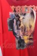 画像2: NO ID. BLACK Tシャツ.天竺リメイク Type B /レッド/2 O-22-08-04-038-NO-ts-YM-ZT368 (2)