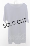 【SALE】NO ID. Tシャツ.C天竺C/N /ブルー/1 O-22-08-04-049-NO-ts-YM-ZT409