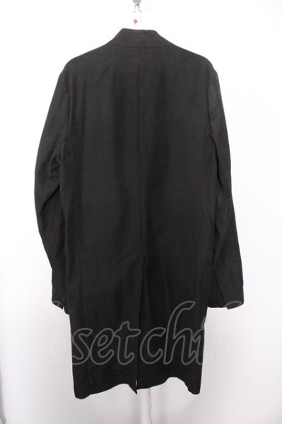 画像3: NO ID. ジャケット.Pスエードスタンドカラーチェスター /ブラック/1 O-22-08-04-056-NO-ja-YM-ZT368 (3)