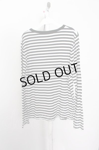 画像3: NO ID. カットソー.ボーダーロンT /ブラックｘホワイト/1 O-22-08-04-008-NO-to-YM-ZT410 (3)