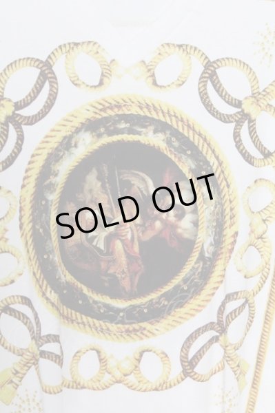 画像2: NO ID. Tシャツ.C天竺AngelプリントルーズV /ホワイト/1 O-22-08-04-014-NO-ts-YM-ZT367 (2)