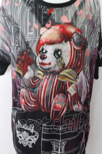 画像2: BACKSTAGE PASS Tシャツ.コラボレーション【V犬ハチ公団長 ver】 /ブラック/F O-22-08-07-070-BA-ts-YM-ZT244 (2)