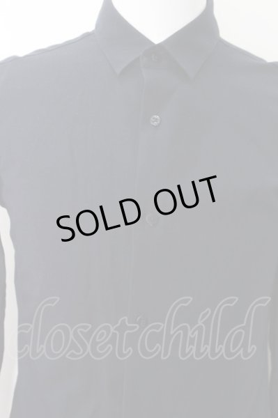 画像2: AKM シャツ.CAMO切り替え袖 /ネイビー/M O-22-08-07-079-AK-sh-YM-ZT358 (2)