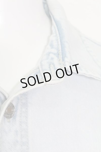 画像3: ZARA シャツ.オーバーデニム /ライトインディゴ/EUXL O-22-08-07-021-ZA-sh-YM-ZT364 (3)