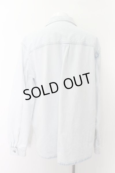 画像4: ZARA シャツ.オーバーデニム /ライトインディゴ/EUXL O-22-08-07-021-ZA-sh-YM-ZT364 (4)