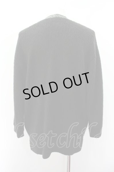 画像5: CHORD NUMBER EIGHT カーディガン.LEOPARD LONG CARDIGAN /ブラックｘグレー/S O-22-08-11-029-CH-to-YM-ZT367 (5)