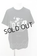 【SALE】Deadly Claris Tシャツ.This Way to Self-Destruction /ブラック/ O-22-08-11-010-ET-ts-YM-ZT472
