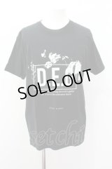 【SALE】Deadly Claris Tシャツ.This Way to Self-Destruction /ブラック/ O-22-08-11-010-ET-ts-YM-ZT472