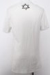 画像4: NO ID. Tシャツ.Army David /ホワイト/1 O-22-08-19-062-NO-ts-YM-ZT368 (4)