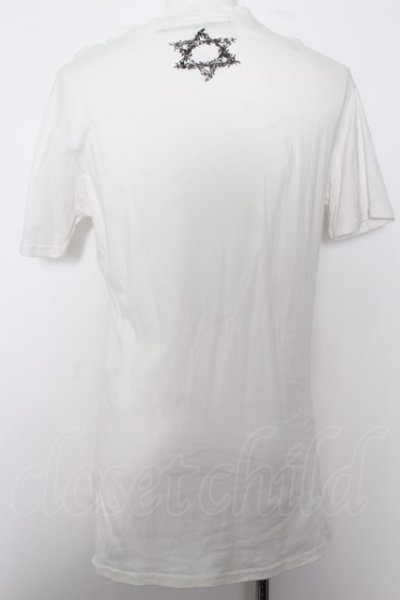 画像4: 【SALE】NO ID. Tシャツ.Army David /ホワイト/1 O-22-08-19-062-NO-ts-YM-ZT368