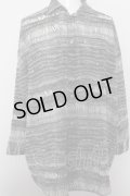 【SALE】JOHNNY WOLF シャツ.PONCHO-SHIFFON(ポンチョシフォン) /ブラック/F O-22-08-19-063-JO-to-YM-ZT386