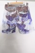 画像3: NO ID. パンツ.ＷＩＮＧプリントスイムショーツ /ブルー/1 O-22-08-19-071-NO-pa-YM-ZT241 (3)