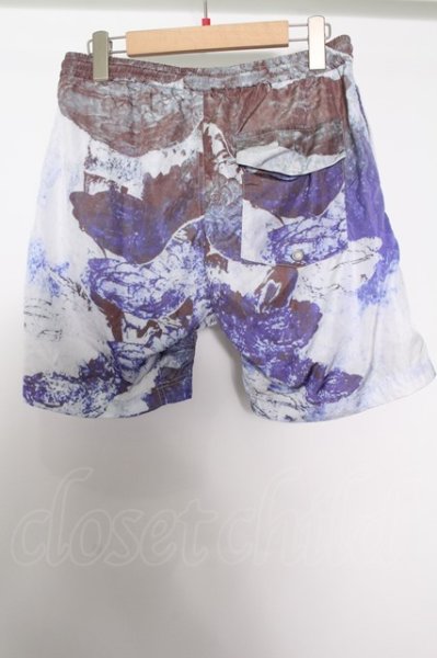 画像3: NO ID. パンツ.ＷＩＮＧプリントスイムショーツ /ブルー/1 O-22-08-19-071-NO-pa-YM-ZT241 (3)