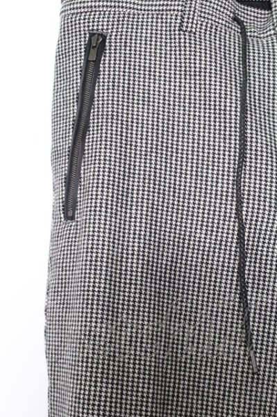 画像2: 5351pour les Hommes パンツ.ヘリンボーンストレッチクロップド /ブラック/2 O-22-08-19-086-53-pa-YM-ZT361 (2)