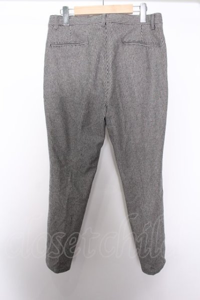 画像3: 5351pour les Hommes パンツ.ヘリンボーンストレッチクロップド /ブラック/2 O-22-08-19-086-53-pa-YM-ZT361 (3)