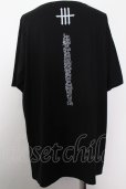 画像4: 【SALE】MARDIGRAS(SADS清春) Tシャツ.SXXX BIG /ブラック/ O-22-08-19-008-MA-ts-YM-ZT448 (4)