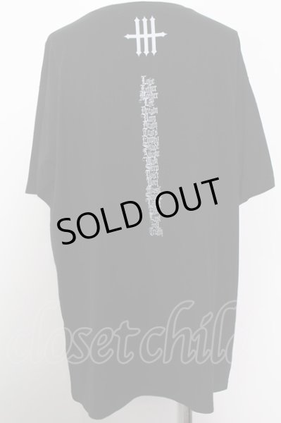 画像4: MARDIGRAS(SADS清春) Tシャツ.SXXX BIG /ブラック/ O-22-08-19-008-MA-ts-YM-ZT448 (4)