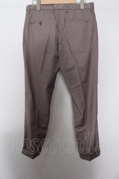 画像3: VANQUISH パンツ.クロップドスラックス /モカ/S O-22-08-19-092-VA-pa-YM-ZT328 (3)