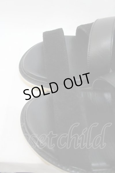 画像2: Moonage Devilment(清春) サンダル.-SO-ストラップサンダル /ブラック/40 O-22-08-19-125-Mo-sho-YM-ZT379 (2)