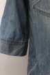 画像4: FUGA シャツ.Authentic 顔料加工6S /ブルー/44 O-22-08-24-049-FU-sh-YM-ZT381 (4)