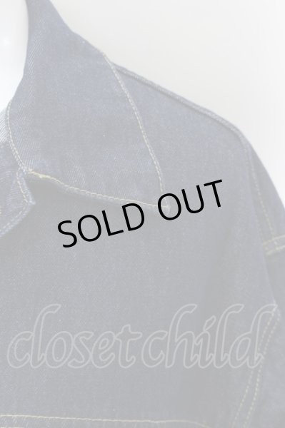 画像3: HARE ジャケット.オーバーシルエットデニム /インディゴ/S O-22-08-24-009-HA-ja-YM-ZT366 (3)